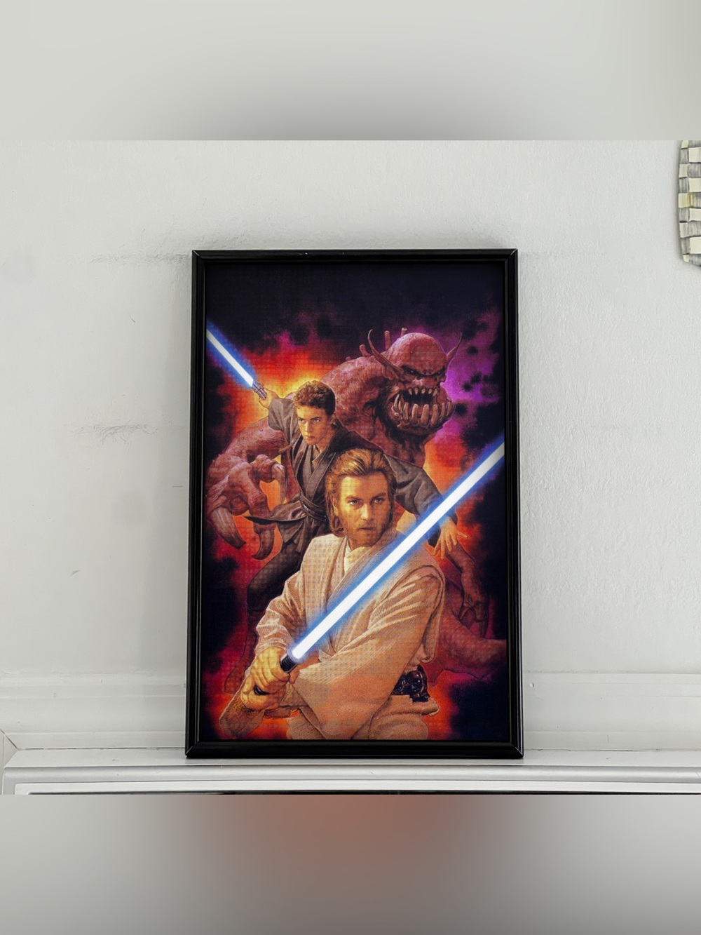 STAR WARS Anikan Skywalker Obi-Wan Kenobi Jedi Poster